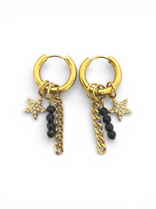 Boucles d’oreilles Little stars