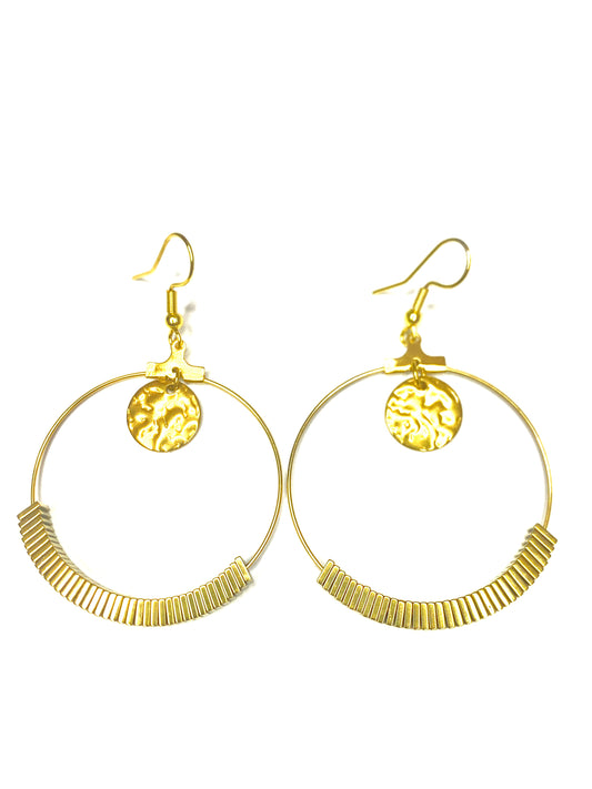 Boucles d’oreilles Iris