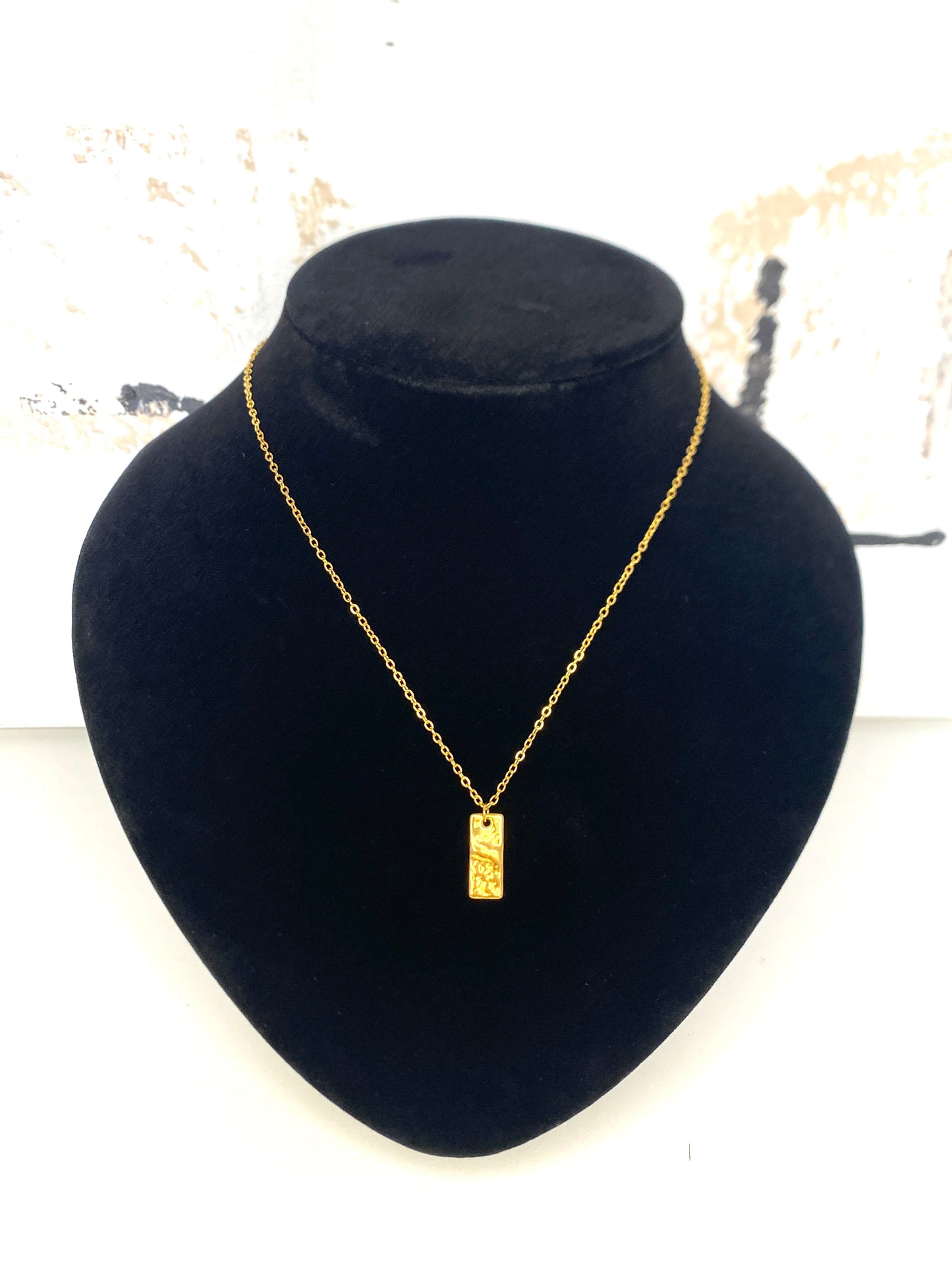Collier lingo d’or