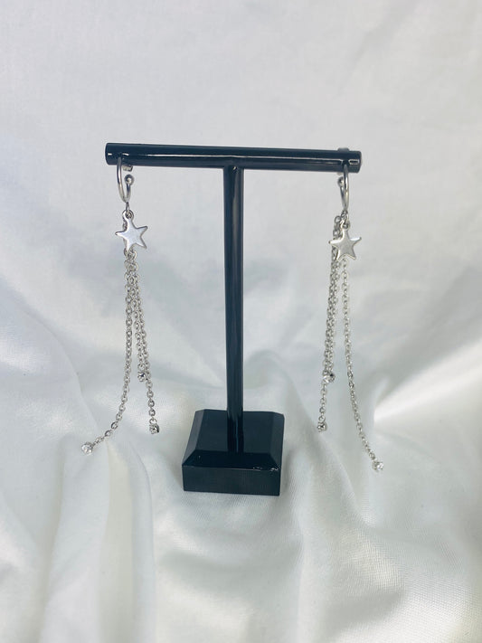 Pendantes silver star