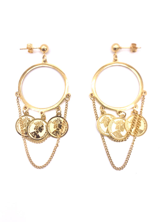 Boucles d'oreilles Royale