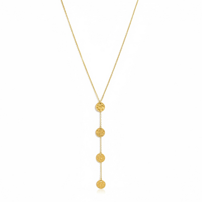 Gypsy tie necklace