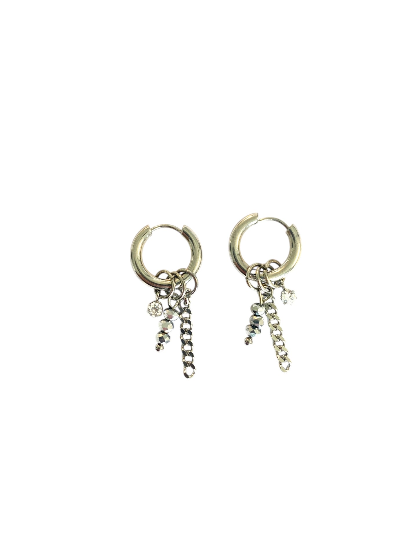 Boucles d’oreilles silver stars