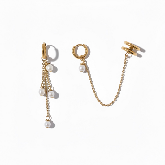 Boucles d’oreilles interchangeables Perla