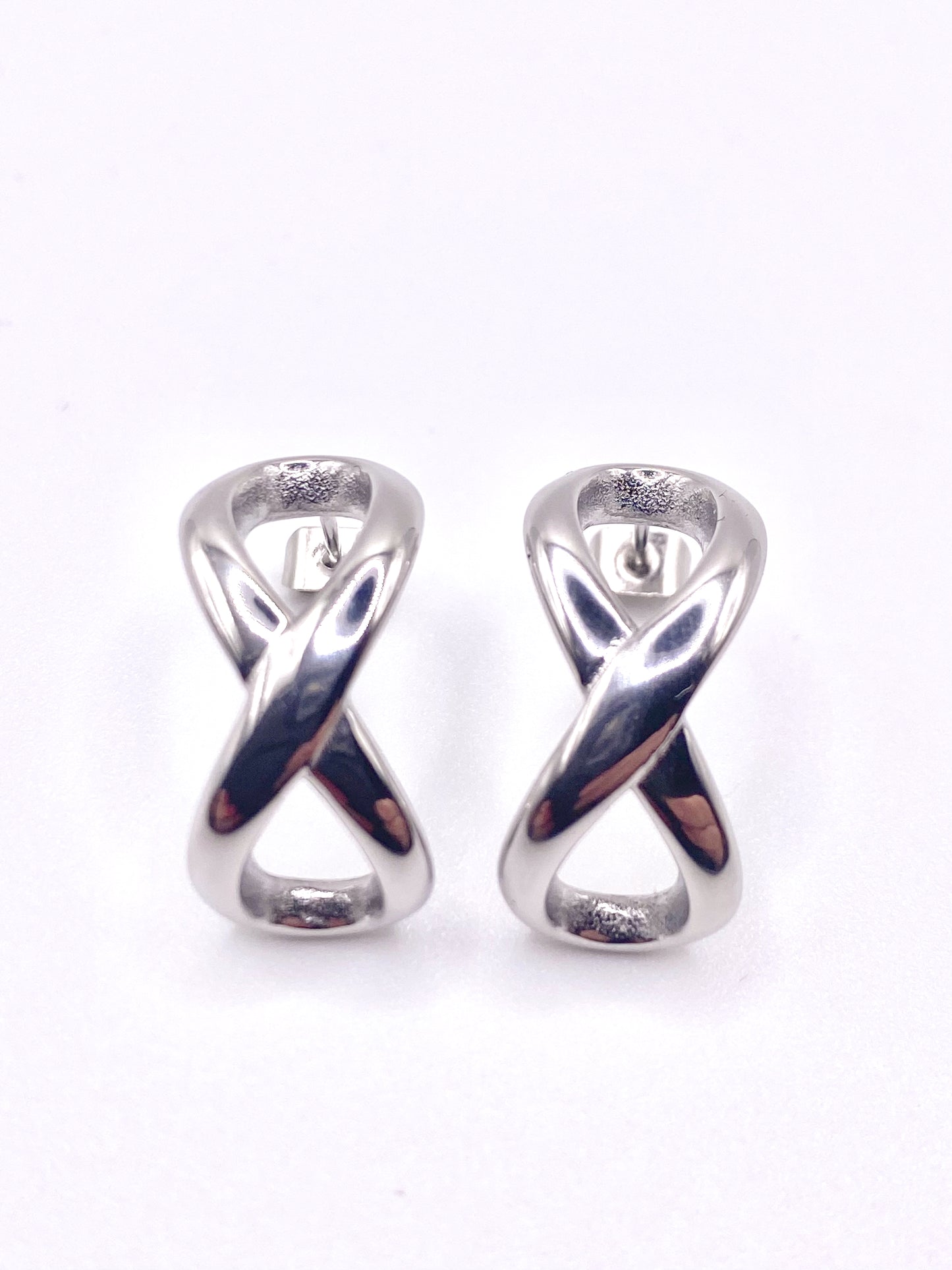 Boucles d'oreilles infini